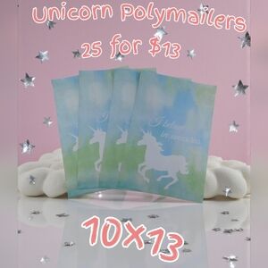 Unicorn Poly Mailers - 25ct For $13 10x13 Inches